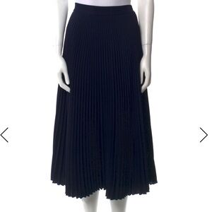 Rachel Comey Elegant navy Pleated Skirt size 6